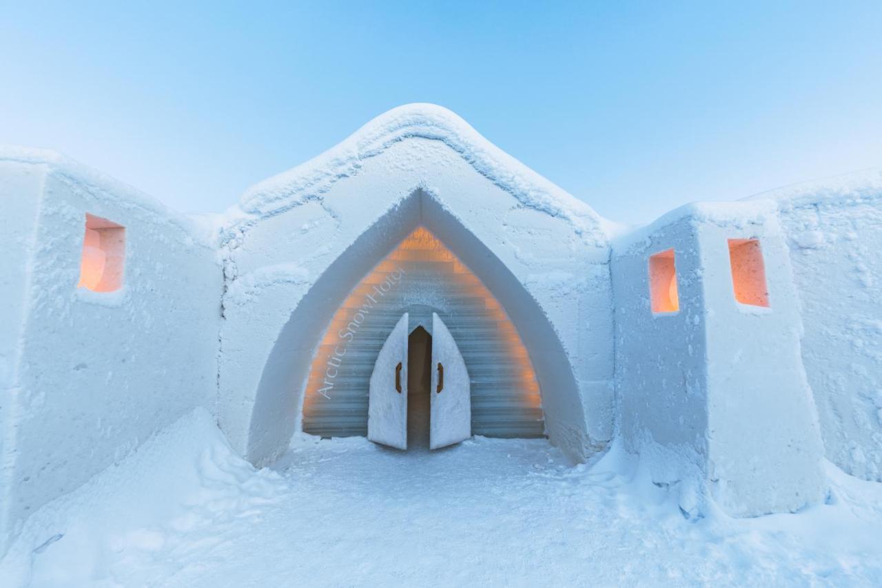 Arctic Snowhotel & Glass Igloos Sinettä Exteriér fotografie
