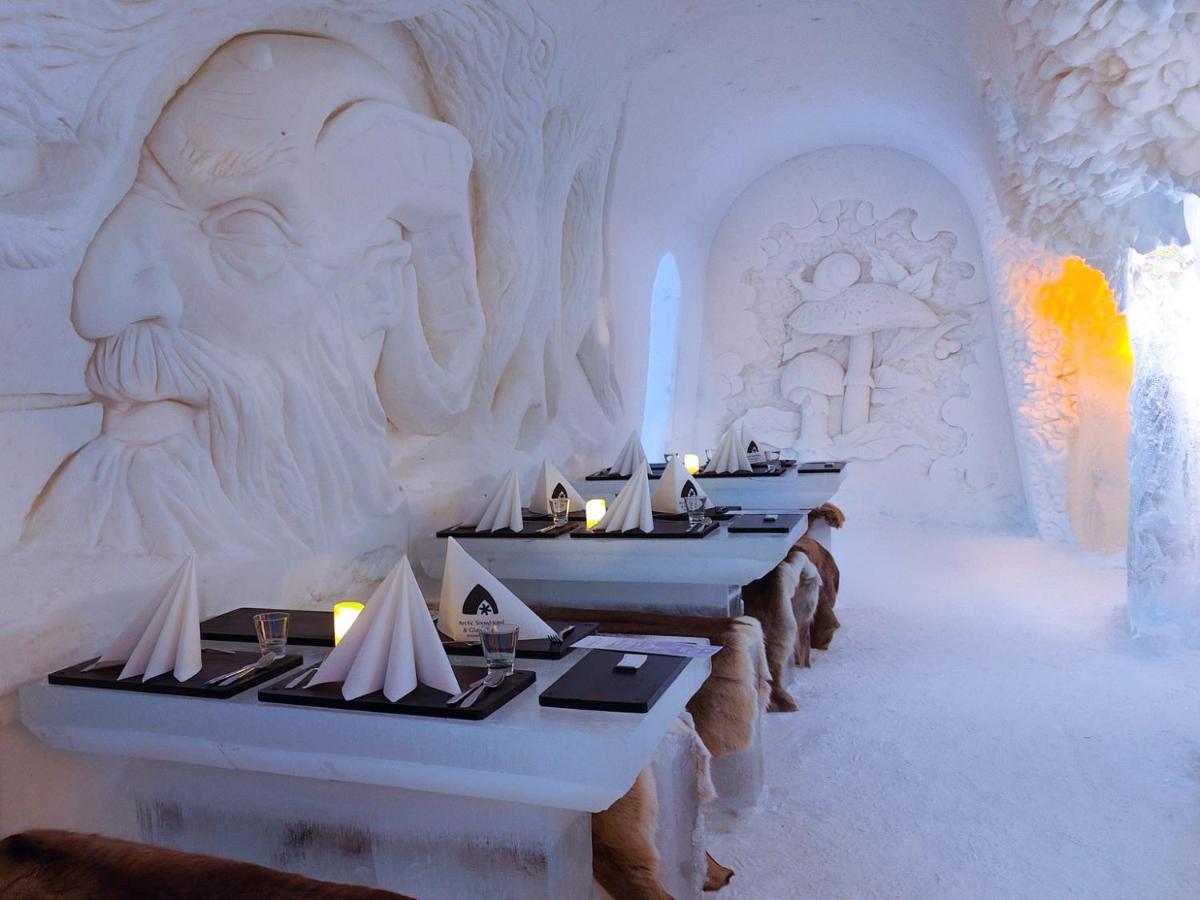 Arctic Snowhotel & Glass Igloos Sinettä Exteriér fotografie