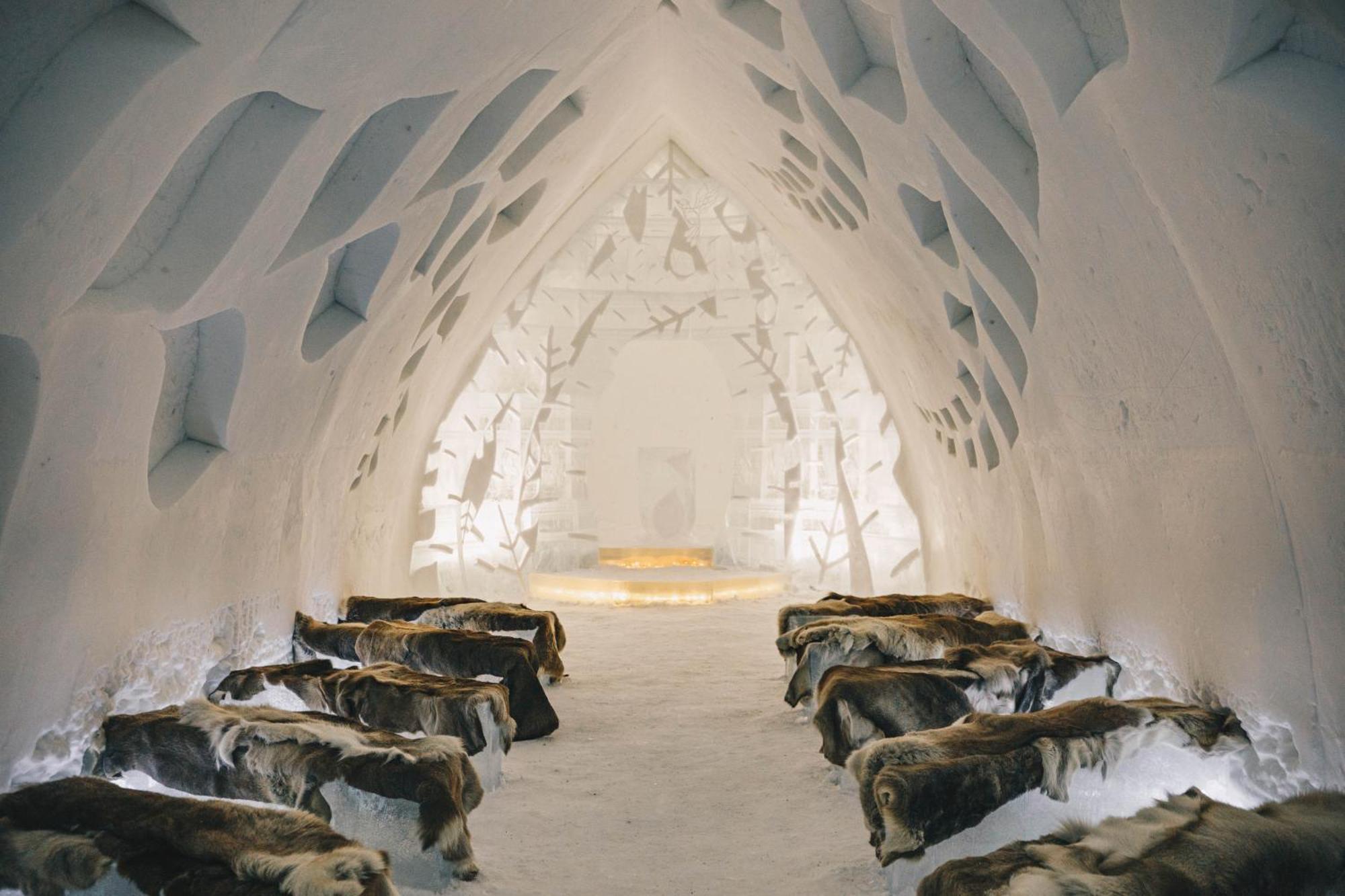 Arctic Snowhotel & Glass Igloos Sinettä Exteriér fotografie