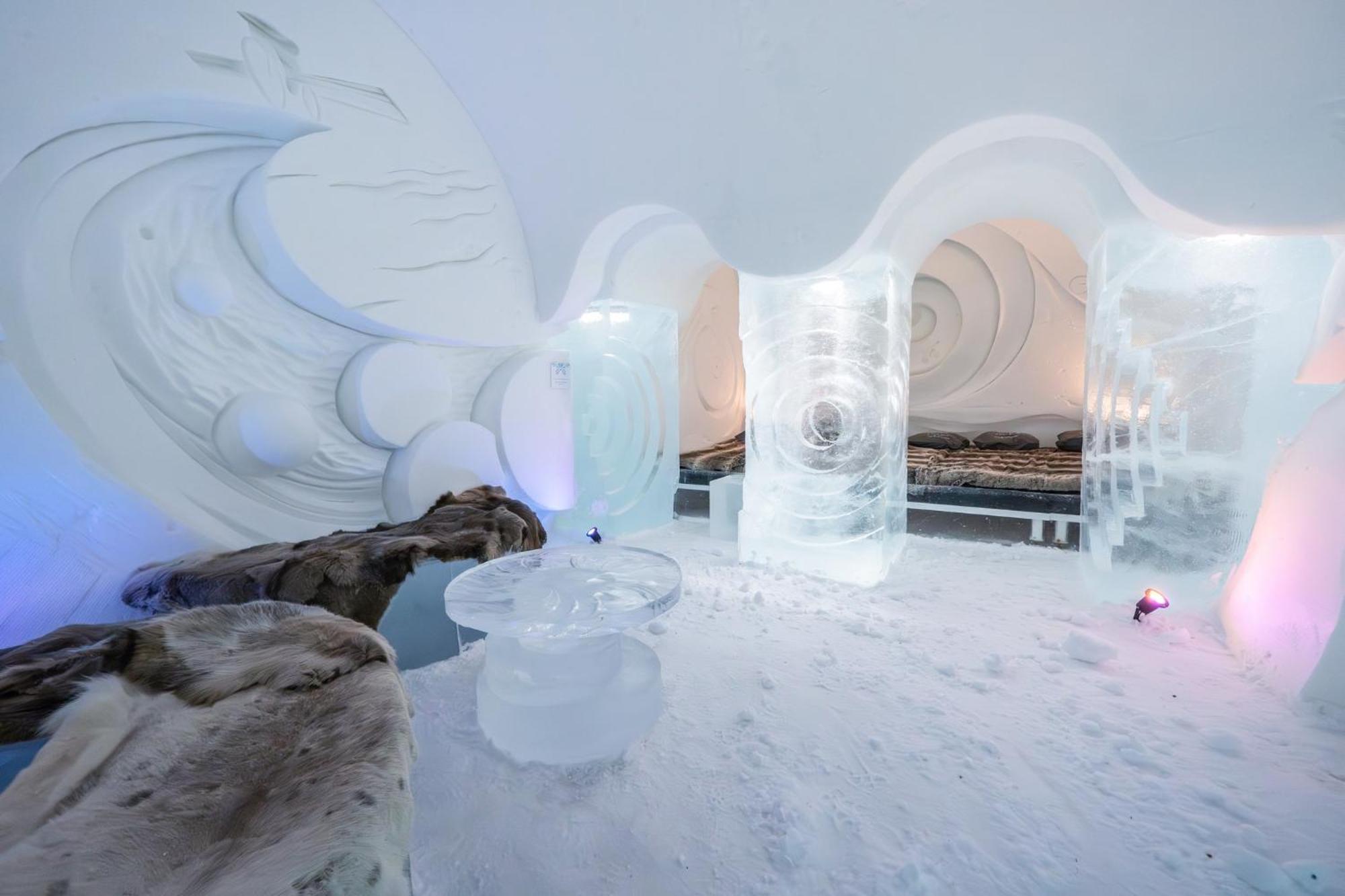 Arctic Snowhotel & Glass Igloos Sinettä Exteriér fotografie