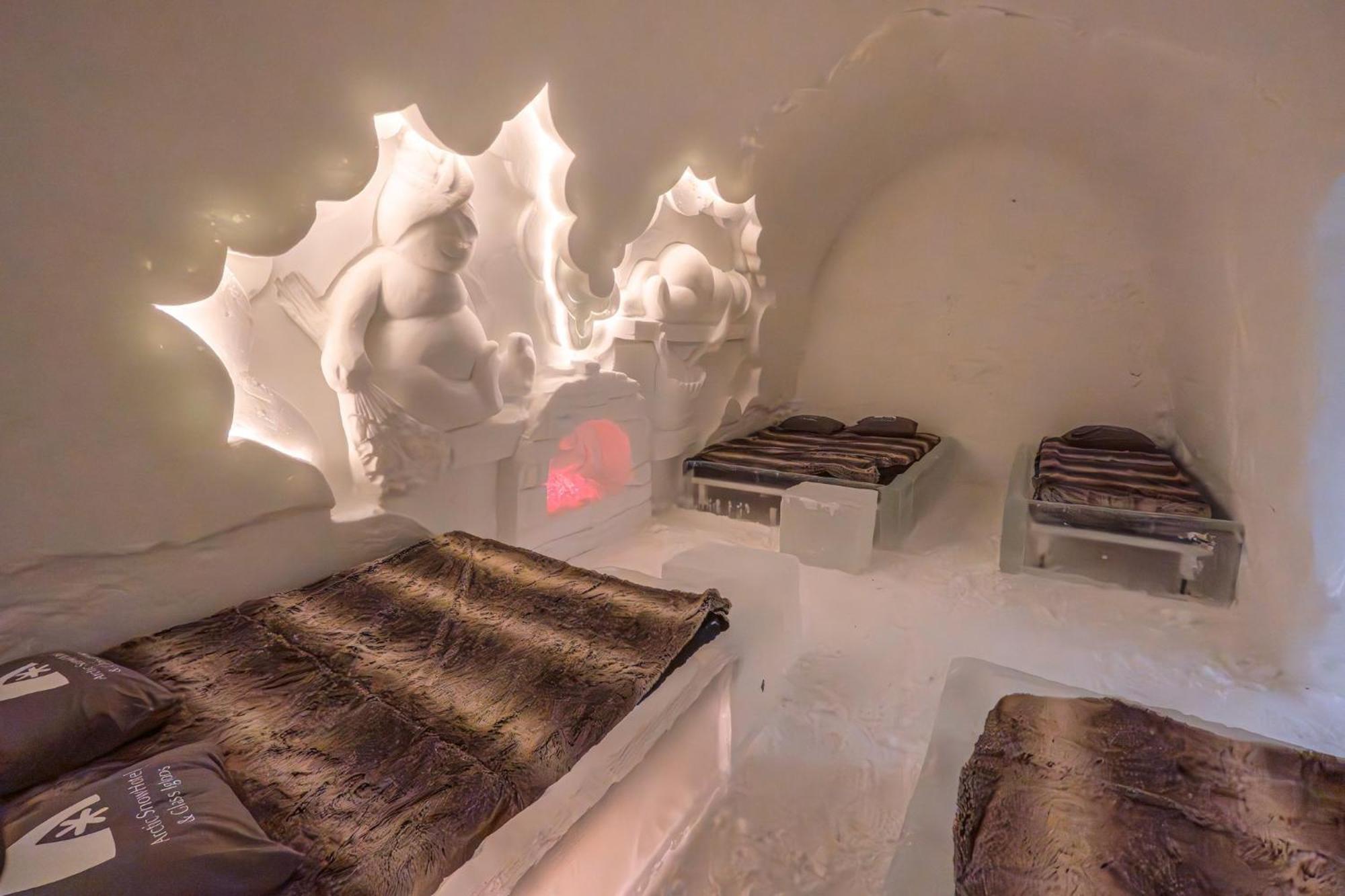 Arctic Snowhotel & Glass Igloos Sinettä Exteriér fotografie