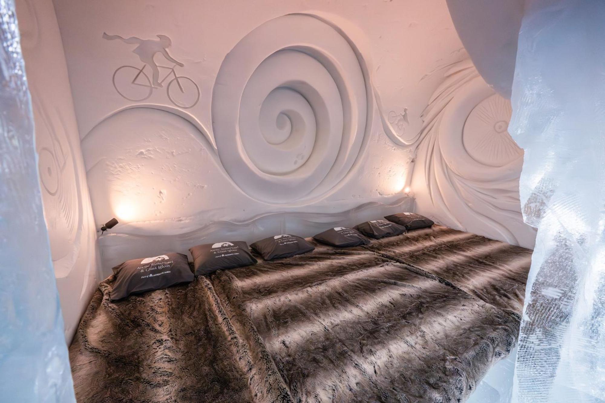 Arctic Snowhotel & Glass Igloos Sinettä Exteriér fotografie