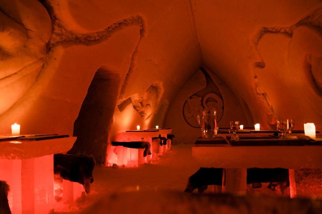 Arctic Snowhotel & Glass Igloos Sinettä Exteriér fotografie