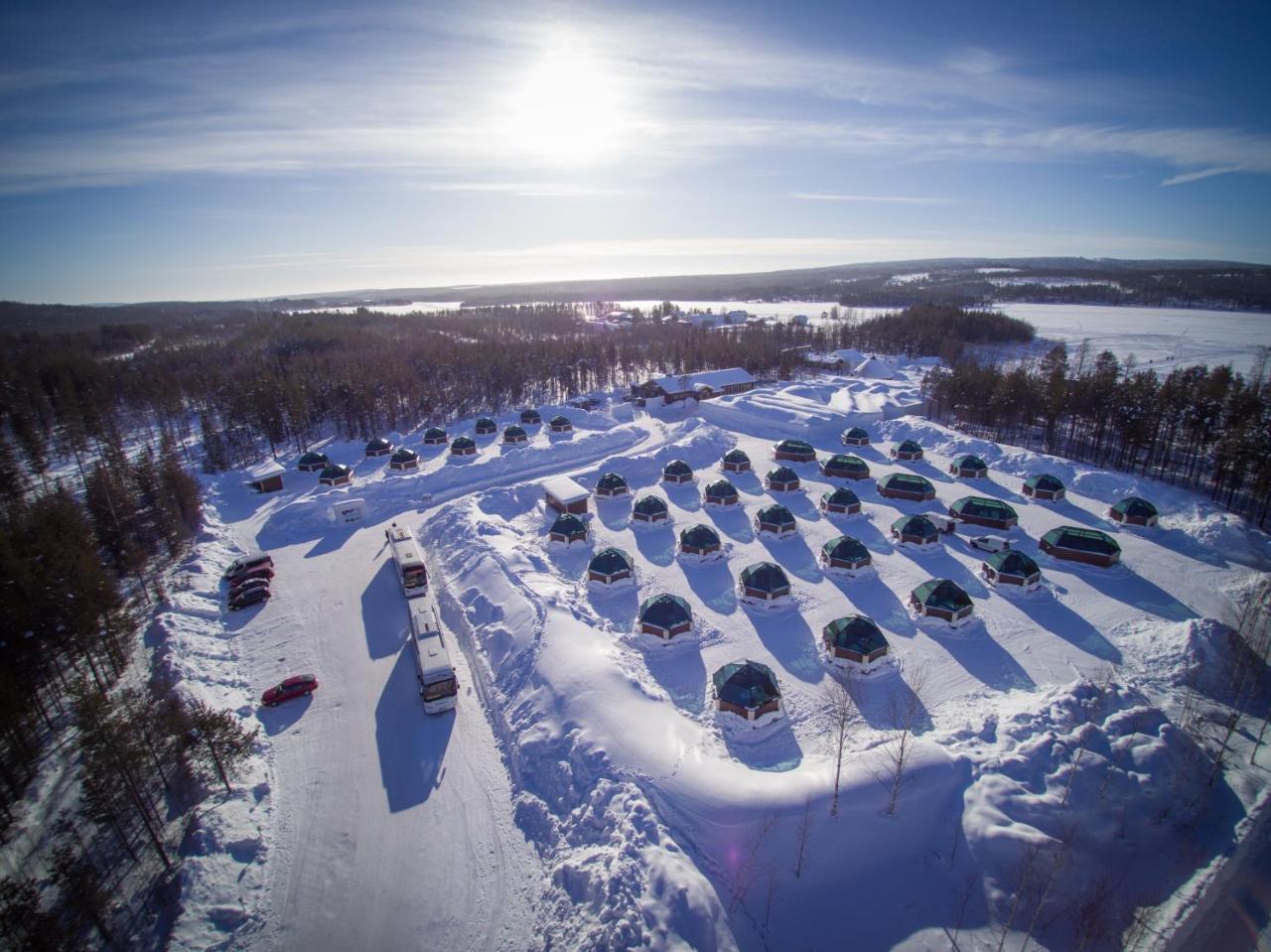Arctic Snowhotel & Glass Igloos Sinettä Exteriér fotografie